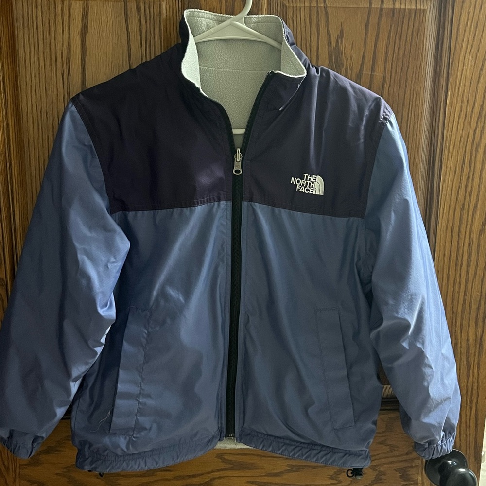 The North Face Youth girls  purple Blue Jacket